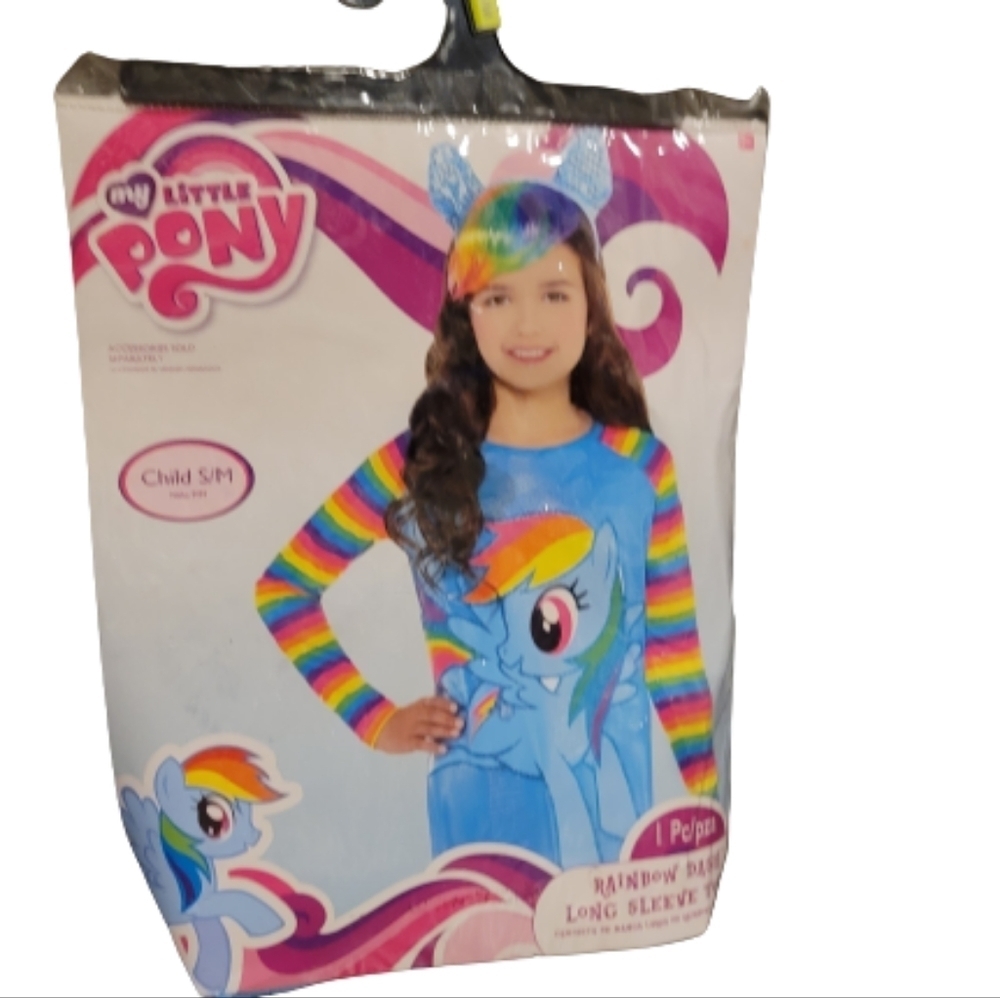 My Little Pony costume kids size small/medium, so cute HALLOWEEN